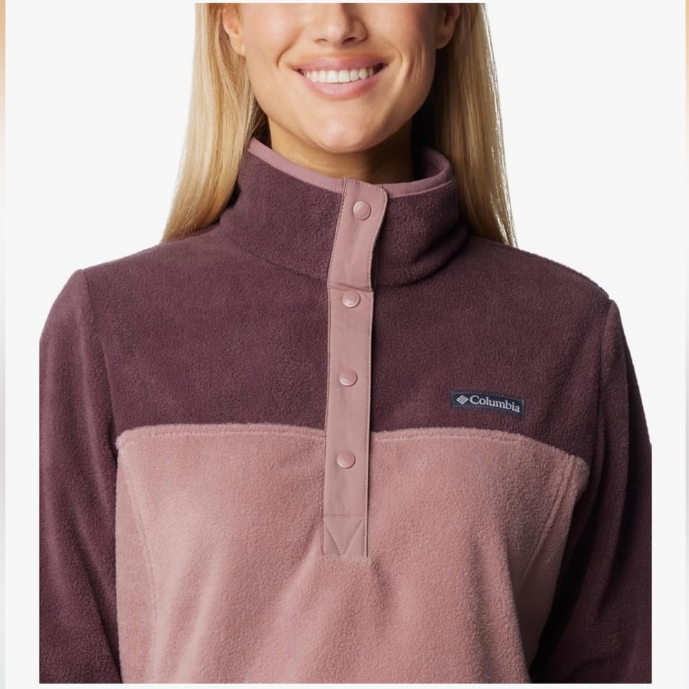 Columbia Benton Springs Fleece 1/2 Snap Pullover New - Picture 4 of 6